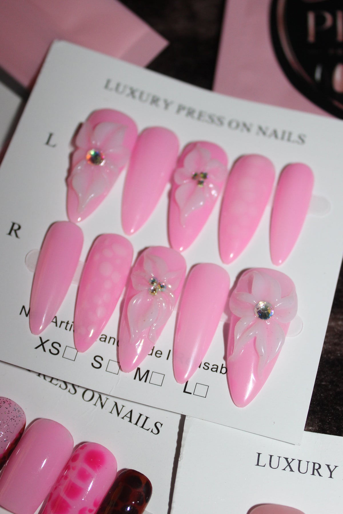 Pink Passions - MEDIUM STILETTO