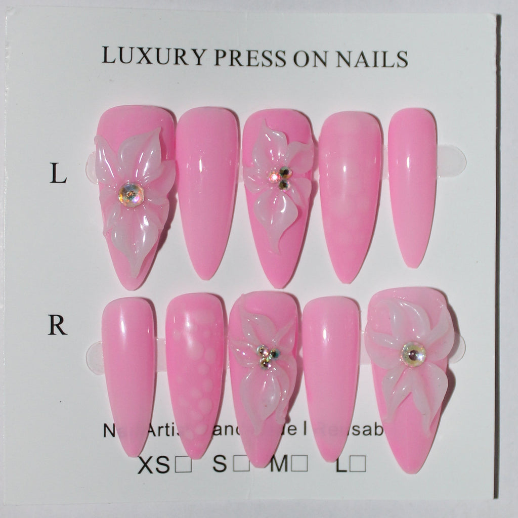 Pink Passions - MEDIUM STILETTO