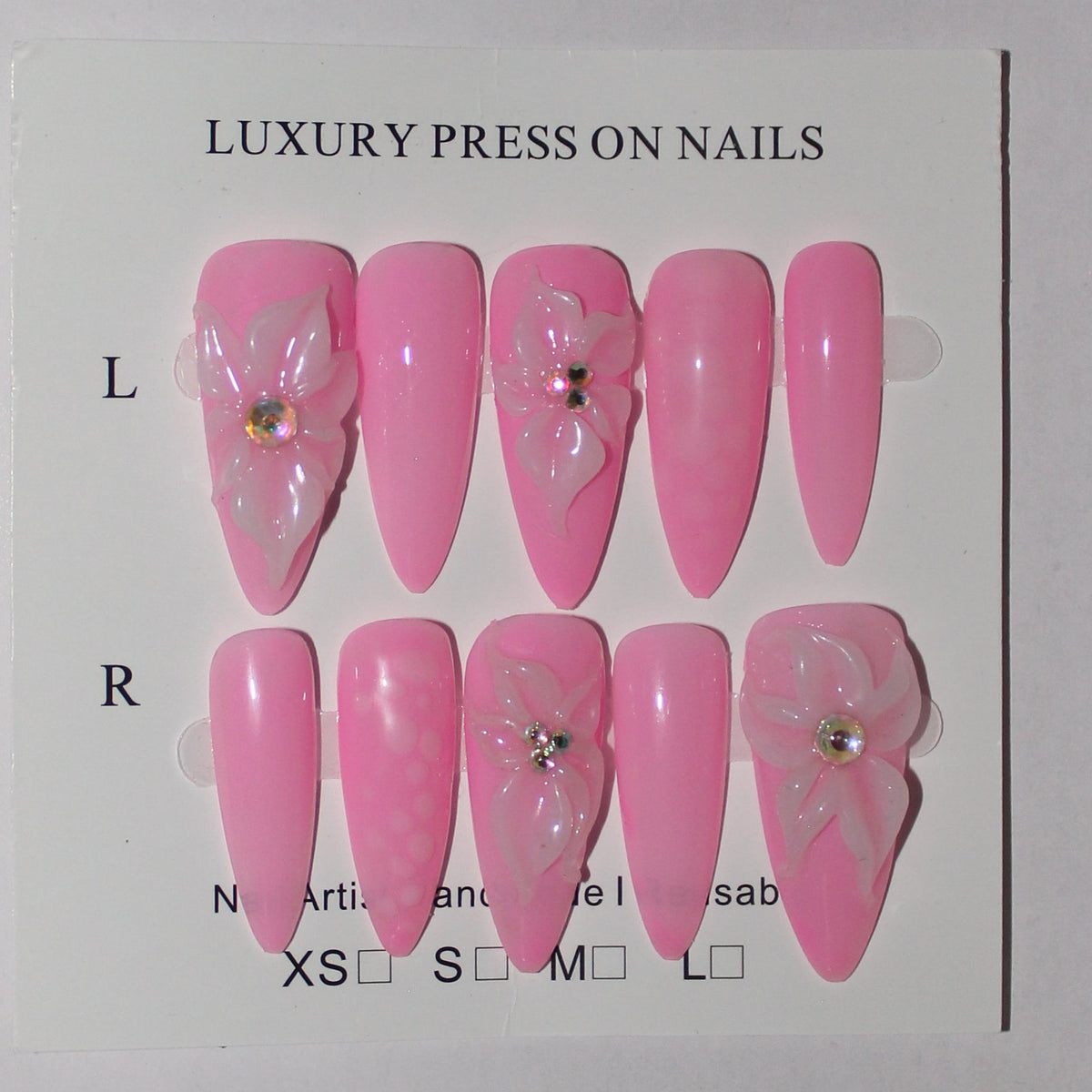 Pink Passions - MEDIUM STILETTO